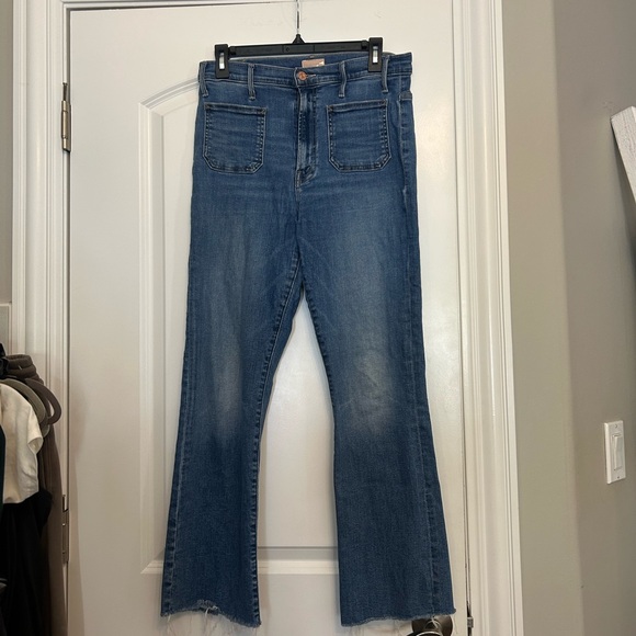 MOTHER The Patch Pocket Insider Flood Jean - Picture 2 of 6